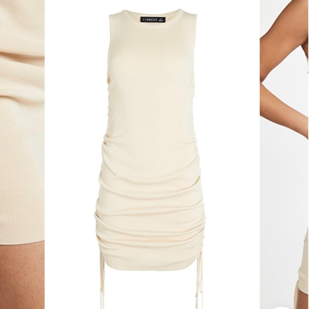 Baby Blue Lioness Ruched Dress